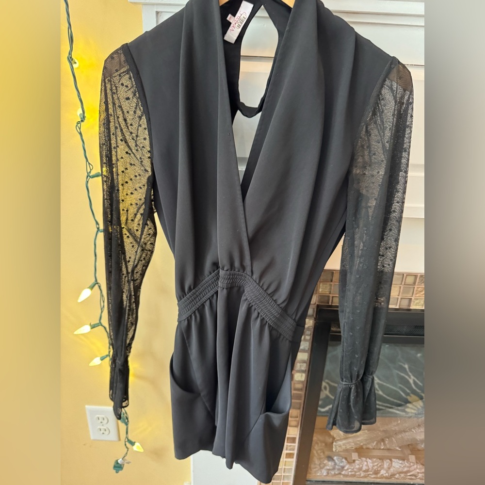 Parker Womens Quinto Combo Romper Black Size XS